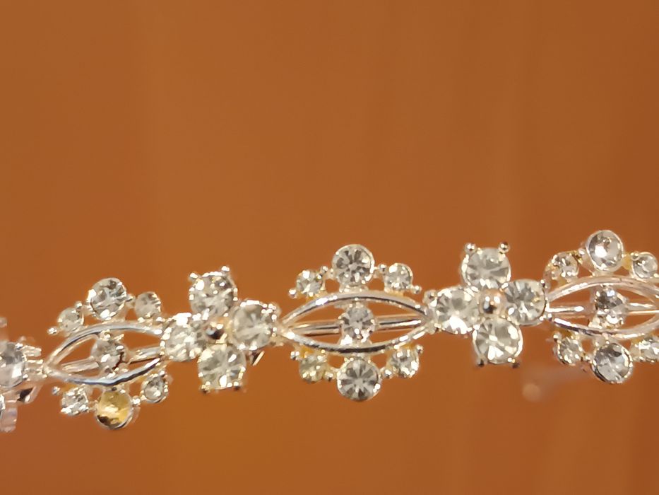 Bandolete noiva com zirconias