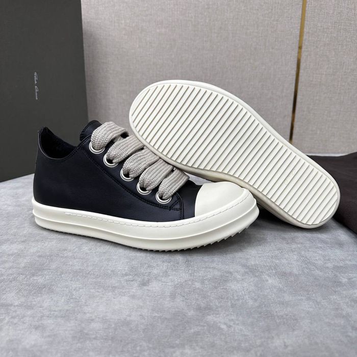 Rick Owens Jumbo Lace Low/DRKSHDW/Шкіряні Кеди Rick Owens/38-45