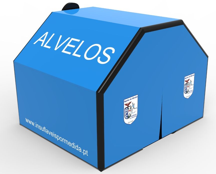 Tenda insuflável personalizada!