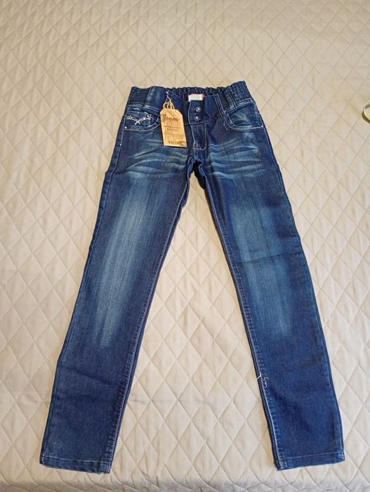 Джинсові штани на дівчинку