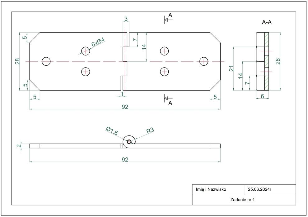 Wykonam Rysunki AUTOCAD. Gotowe na drugi dzień