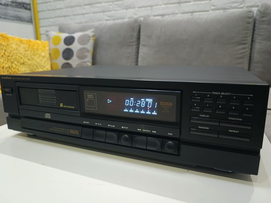 GoldStar FH-C10, zmieniarka CD, odtwarzacz CD, pilot. 100% ORGINAŁ.