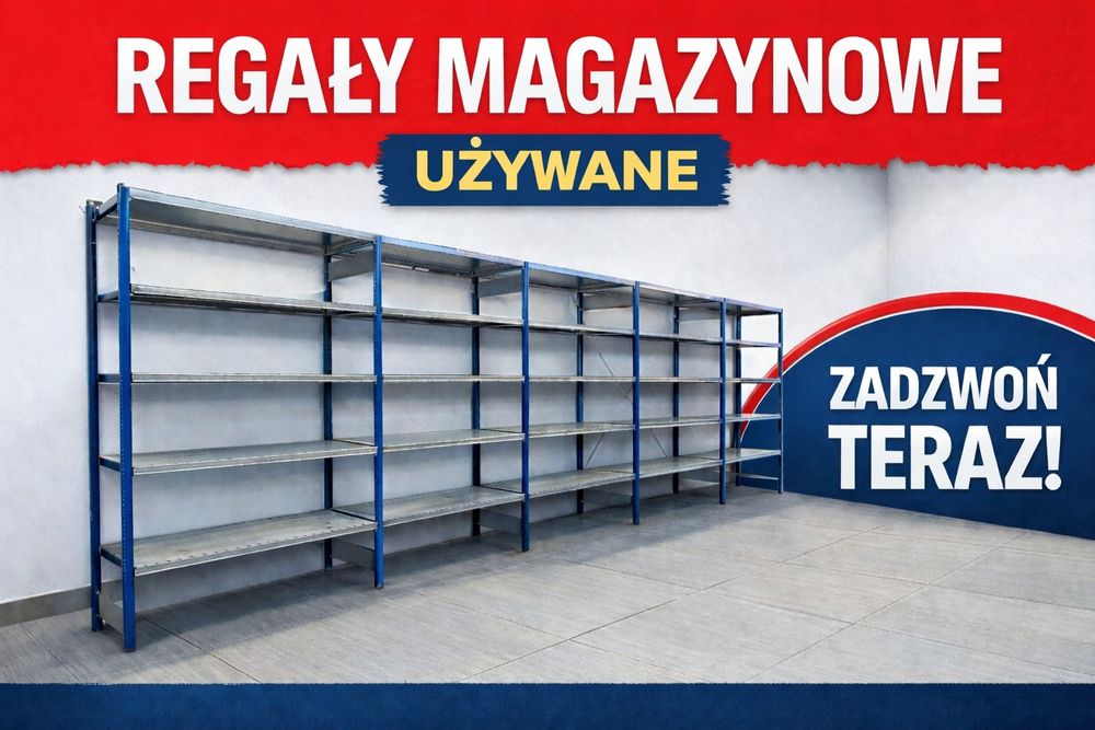 Regały magazynowe półkowe