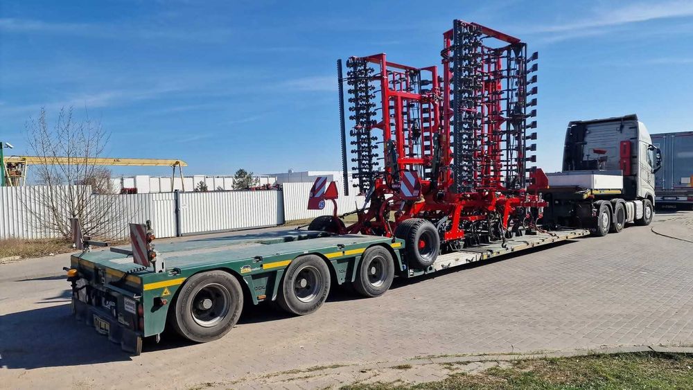 Transport kombajnów sieczkarni opryskiwaczy forwarder harvester TANIO!