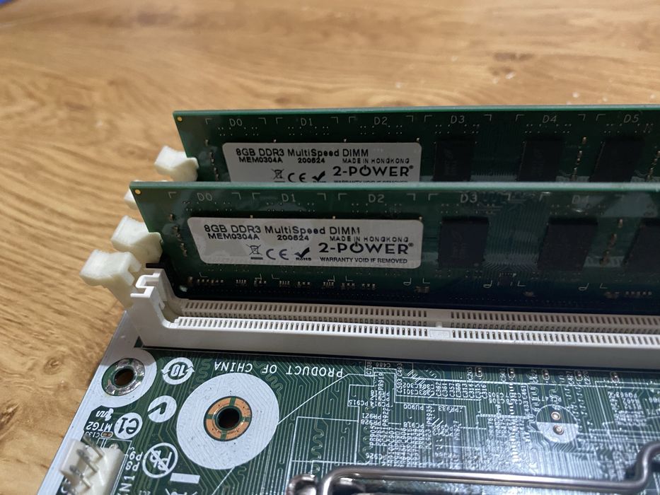 Płyta główna Nuvoton HP LGA1150, RAM 16GB, chlodzenie CPU HP