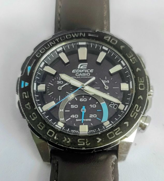 Casio Edifice Solar 10 BAR | Sapphire | Chronograph | 47mm