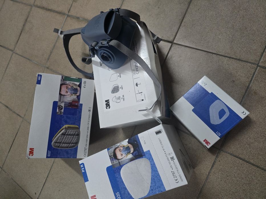 Kit Máscara respiração com Filtros 3M