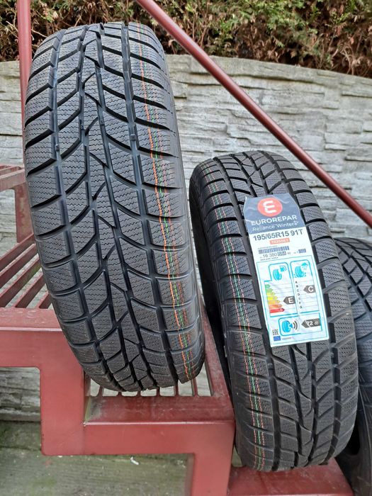 4 Opony NOWE zimowe 195/65 R15 Eurorepar Montaż i wyważanie Gratis!