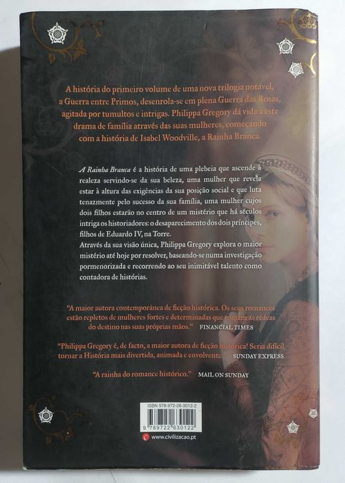 Philippa Gregory, lote de 4 livros