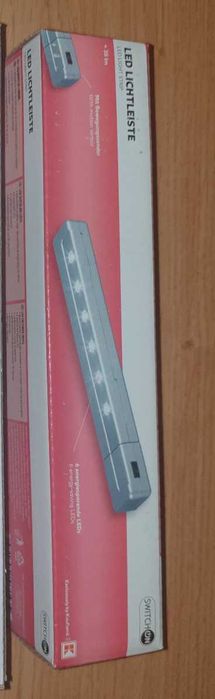 Listwa świetlna LED lampka z czujnikiem ruchu na baterie