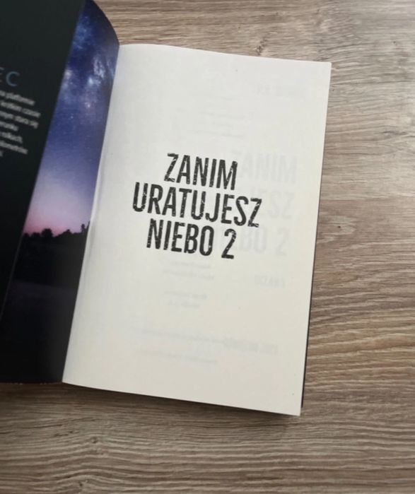 „zanim uratujesz niebo 2” p.a. daniec 16+