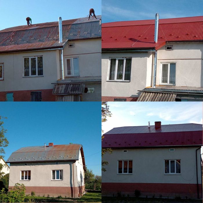 Фарбування даху,дахів,куполів.Радехів,Шептицький,Сокаль.