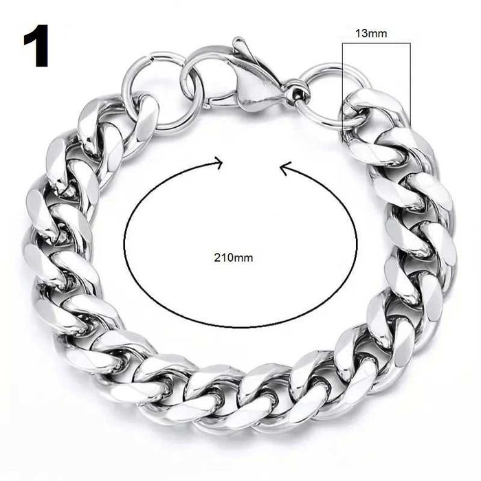 Bransoletka magnetyczna i [ze stali nierdzewnej - 2 modele]