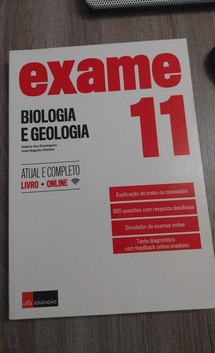 Livro Exame 11ºano Biologia e Geologia