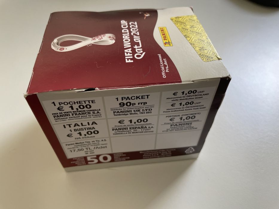 Caixa de Cromos Mundial Qatar