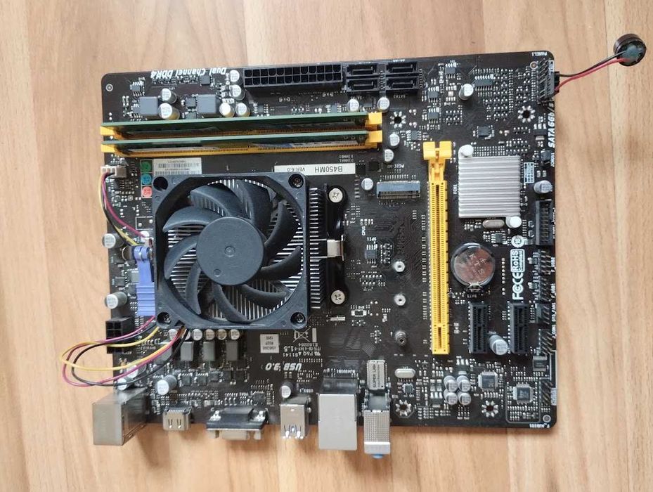 Ryzen r5 3600 B450 + кулер