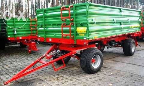 Przyczepa  PRONAR T672 8 t / 14,7 m³ dostępna od ręki full opcja