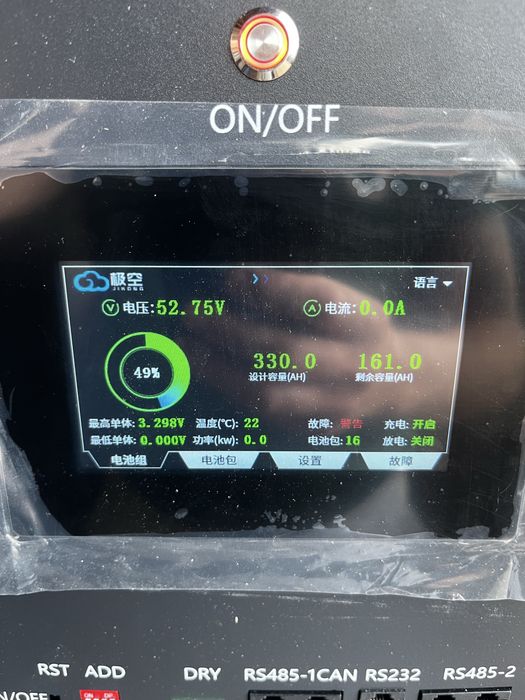 Magazyn Energii  Lifepo4  48 v Off grid Jk Bms  BMS 16kwh