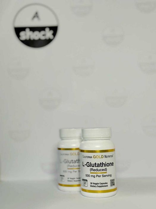 California Gold Nutrition L-Glutathione 500 mg (30 капсул) - Глутатион