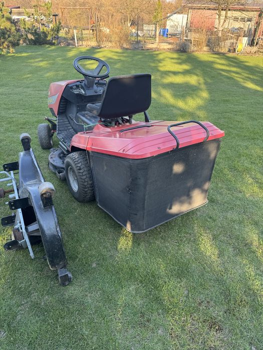 Traktorek kosiarka dwa cylindry castel garden vanguard 14