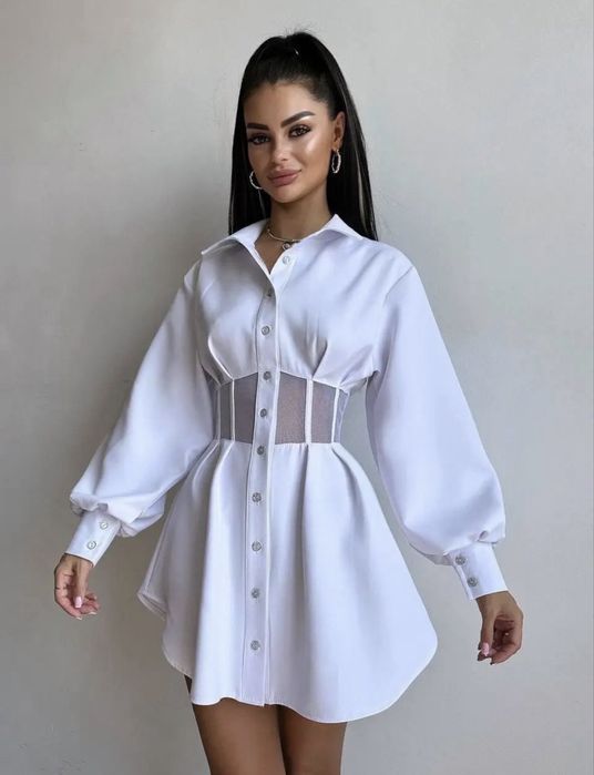 Продам сукню-сорочку з корсетною вставкою