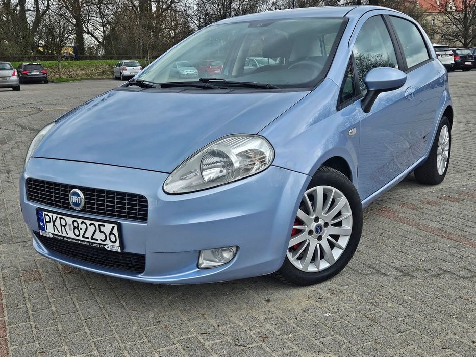 Fiat Grande Punto 1.4 95km benzyna klimatyzacja 1 właściciel zadbane
