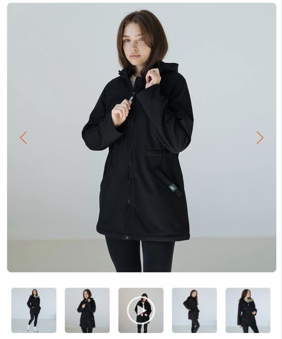 Слінгокуртка/ Куртка для вагітних Softshell Loveandcarry