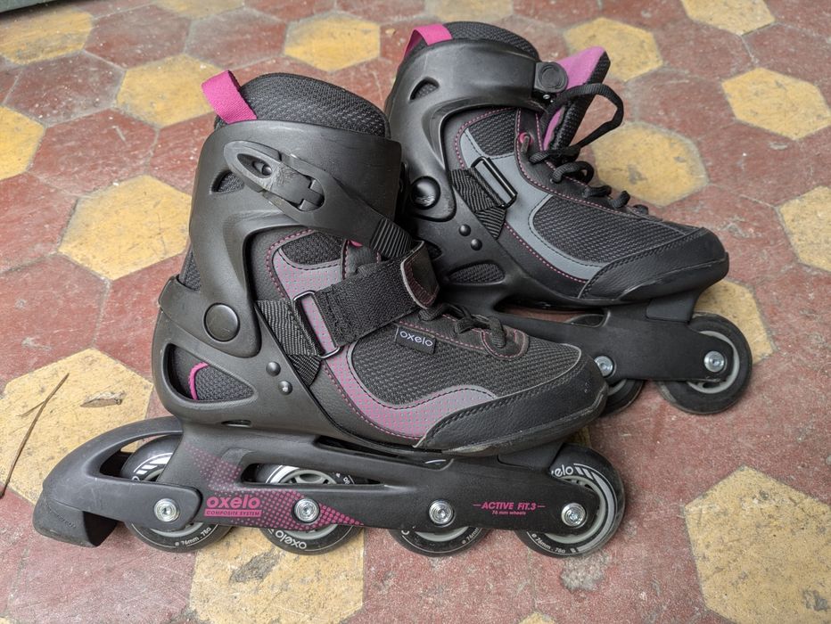 Patins marca Oxelo tamanho 39