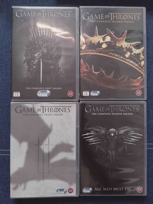 Gra o tron 1-4 dvd