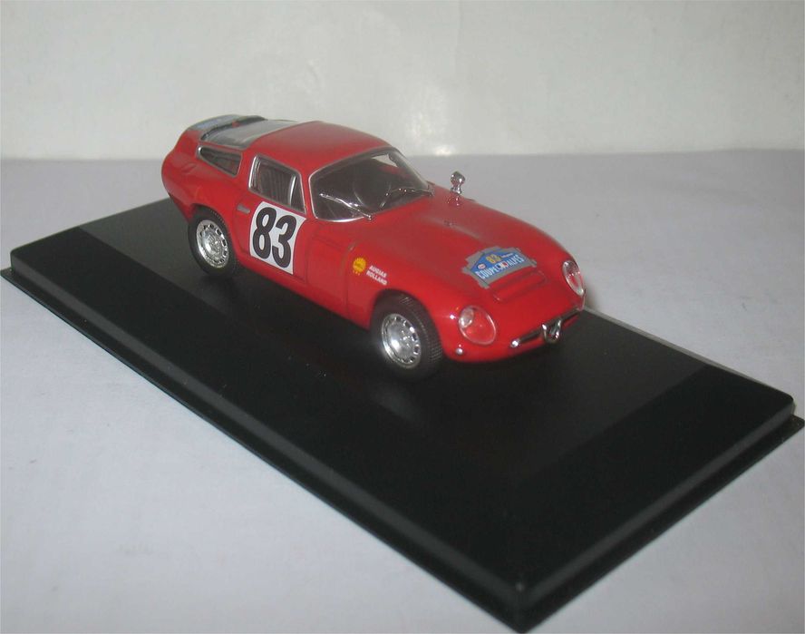 Ixo - Alfa Romeo TZ - Vencedor Coupe des Alpes 1964 - Jean Rolland