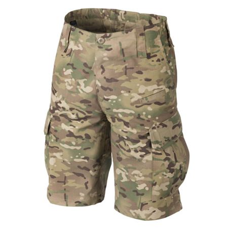 Szorty Helikon CPU PoliCotton Ripstop Camo grom r.S/M