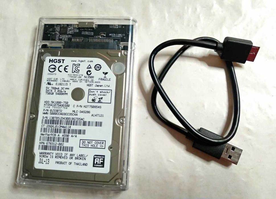 Портативний HDD 750 GB