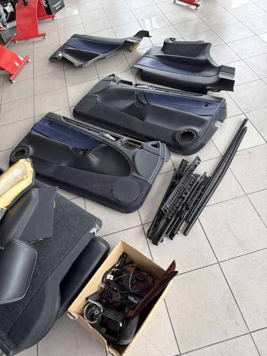 Mercedes CLK srodek fotele przelaczniki i inne