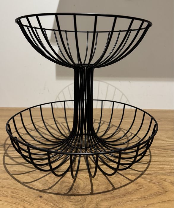 Kosz na owoce czarny