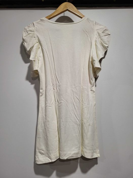 T-Shirt Branca Pequena Sereia Pull & Bear