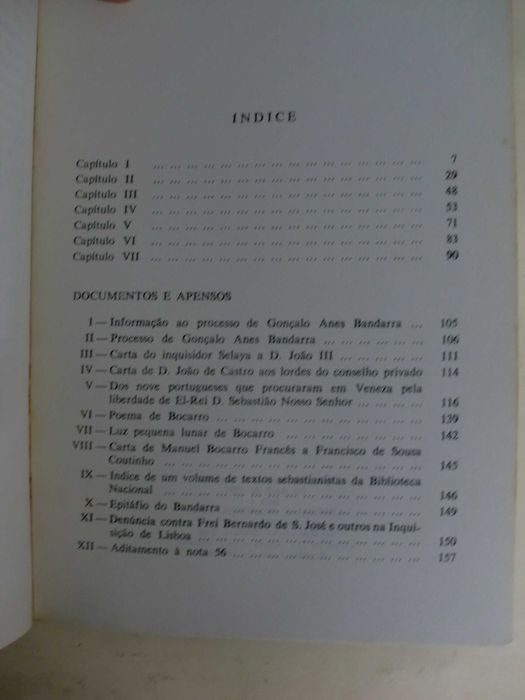 A evolução do Sebastianismo
de J. Lúcio de Azevedo