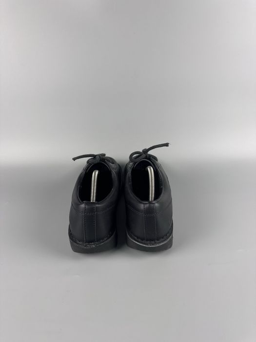 Розмір 43 27.5 см Чорні шкіряні туфлі Kickers Kick Lo