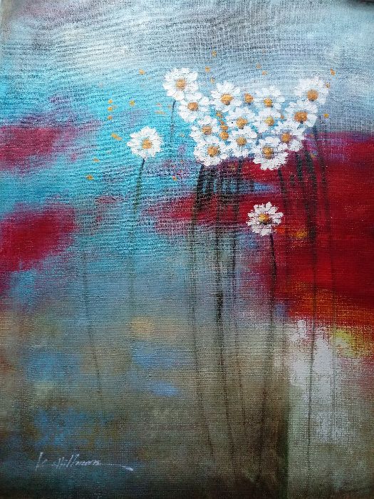 Obraz olejny o wym. 50x60cm. Nowy.