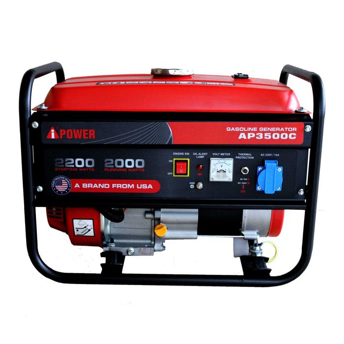 ВІДПРАВКА НП! Генератор 230V 2.2 кВт. AVR. Вага 40 кг