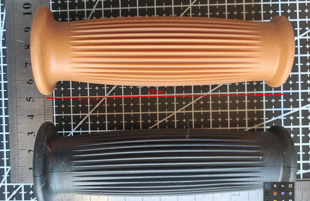 Ручка для мотоцикла или ножа