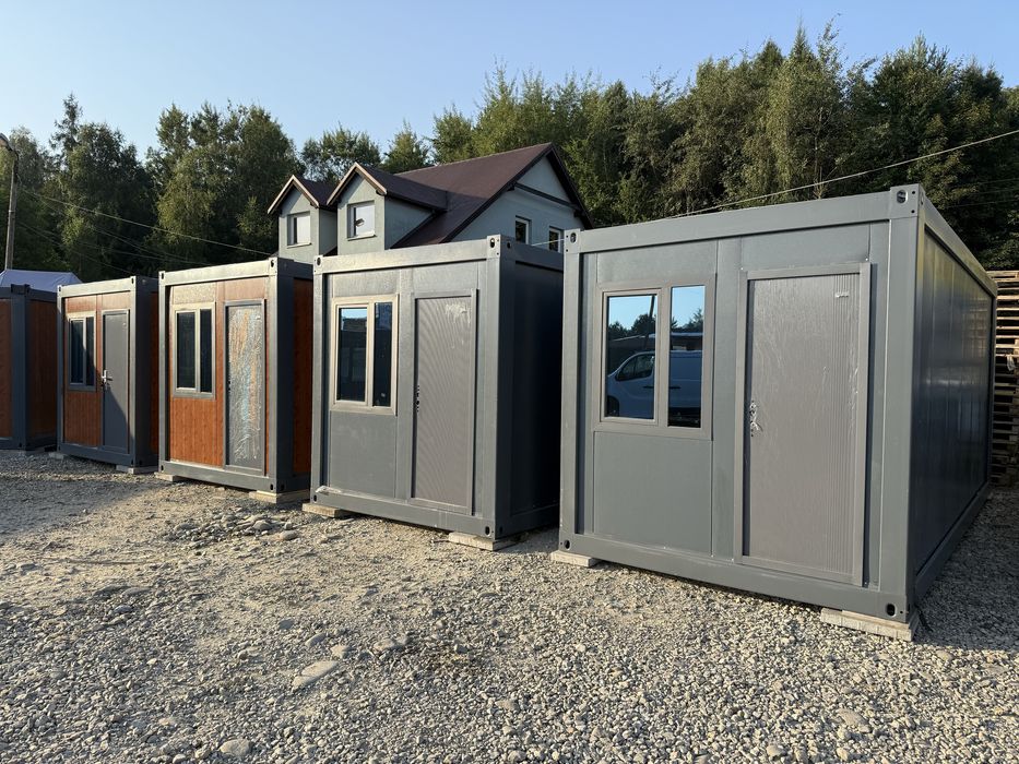 Kontener modułowy dostepny od Ręki Pawilon Handlowy Biuro kiosk