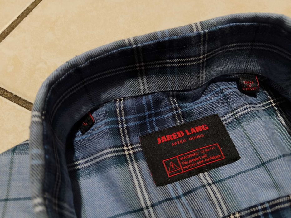 JARED LANG USA - NOWA! Markowa Koszula Męska rozmiar L