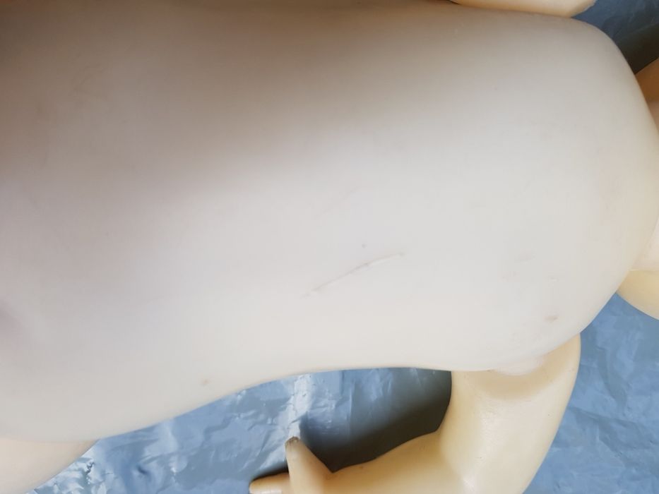 Кукла пупс СССР винтаж  , 40-50х годов , рост 44см.