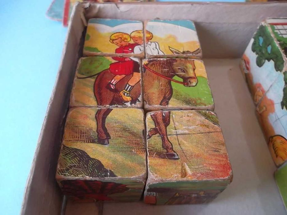 Jogos de cubos da MAJORA, muito antigos.