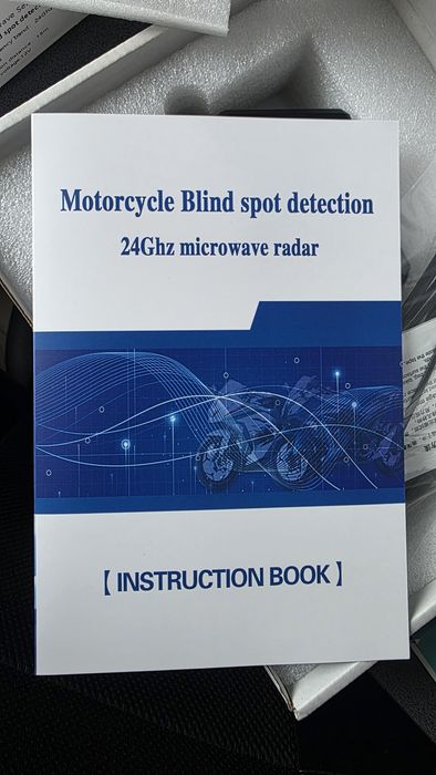 System wykrywania pojazdow w martwym polu do motocykla dodatek akcesor