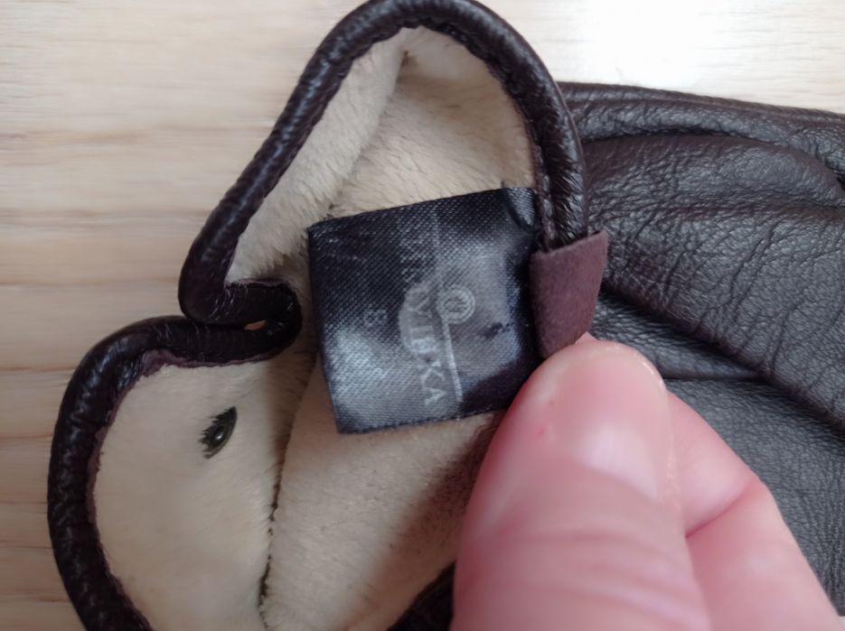 Шкіряні перчатки