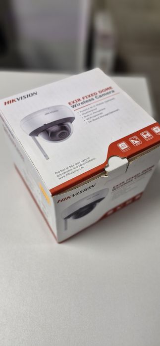 Kamera 4MPx WiFi Hikvision Kopułkowa Audio Mikrofon slot SD