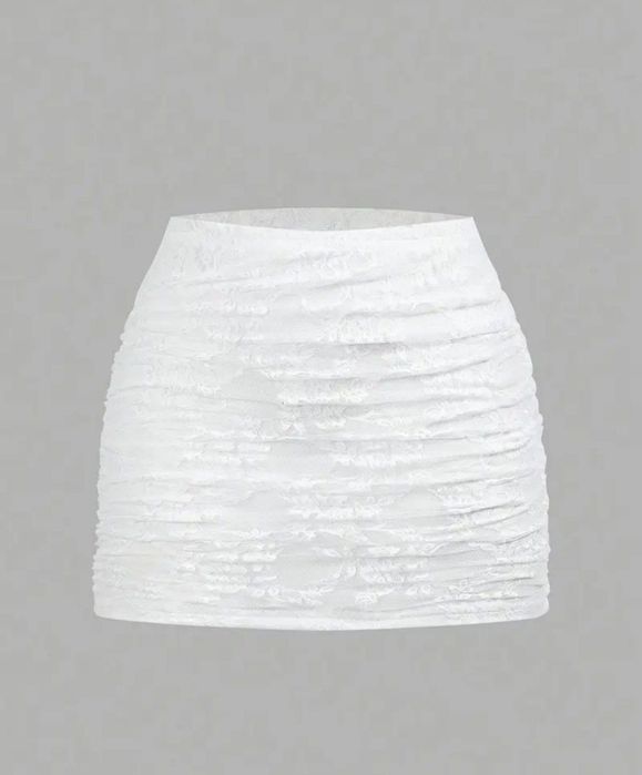 Біла спідниця розмір S