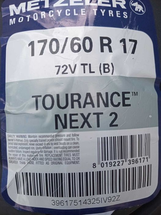 Opona Metzeler 170/60 R17