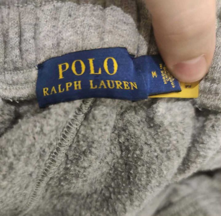 Polo Ralph Lauren spodnie dresowe męskie M szare